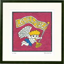 ジークレー版画 額装絵画 yoridono 「LOVE&PEACE」 300角