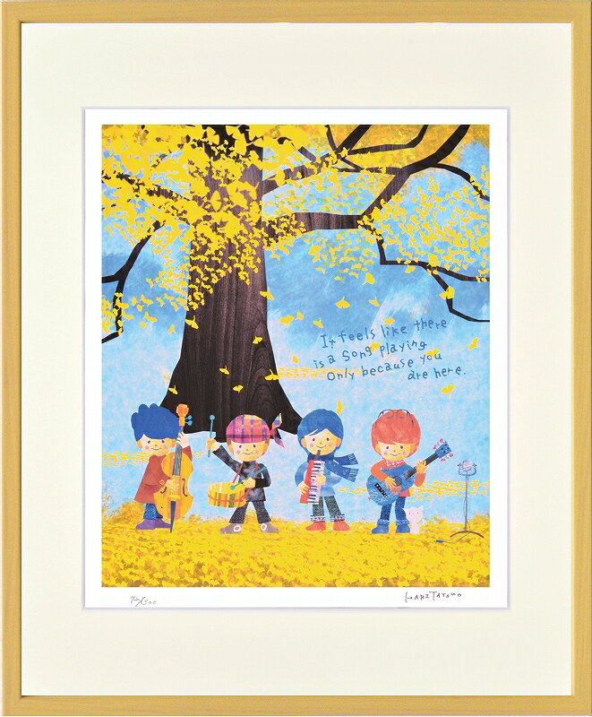 カタログ　パンフレット　リーフレット サイズ・シートサイズ:四ッ切:約424X348mm マットの窓枠寸法:約310X263mm 額縁外寸:約440X365X25mm 仕様・ジークレー版画、木製額縁、2mm厚マット、ガラス、吊り金具、ケース 商品説明 ・はりたつお作の額装版画です。 ・人気の作品を厳選した作品集の中にある絵です。 ・納品にお時間がかかる場合があります。お急ぎの方は事前にこちらよりお問い合わせください。 ・額装品は生産の関係上、予告なく仕様が変更になる場合があります。 ・天然木のフレームは節や木目の出方が写真とは異なりますのでご了承ください。 ・各商品は限定数生産です。完売の際はご容赦ください。 ・商品写真と商品の実際の色が異なる場合がございます。またロットによっても若干の色の差異が発生致します。 ・受注生産のため、返品・交換はお受け出来ません。 ・商品到着後7日が過ぎた場合、如何なる理由にも対応致しかねます。あらかじめご了承ください。 ・掲載写真はサンプル画像です。・売り切れごめん。 ・額を変更して納品する場合、(額縁代別途申し受けます) 　四ッ切額縁一覧よりご希望の額縁をお選びご指定ください。 運送費（消費税・梱包費等込み）・送料無料 ※但し離島・沖縄の場合は別途送料が発生することがございますのでお問合せください。商品名・ジークレー版画 額付き絵画 はりたつお作 「メモリー」 シートサイズ・四ッ切:約424X348mm マットの窓枠寸法:約310X263mm 額縁外寸:約440X365X25mm 仕様・ジークレー版画、木製額縁、2mm厚マット、ガラス、吊り金具、ケース 商品説明・額装品は生産の関係上、予告なく仕様が変更になる場合があります。 ・天然木のフレームは節や木目の出方が写真とは異なりますのでご了承ください。 ・各商品は限定数生産です。完売の際はご容赦ください。 ・商品写真と商品の実際の色が異なる場合がございます。またロットによっても若干の色の差異が発生致します。 ・受注生産のため、返品・交換はお受け出来ません。 ・商品到着後7日が過ぎた場合、如何なる理由にも対応致しかねます。あらかじめご了承ください。 ※壁面用取り付け金具は付属いたしません。必要な場合お伝えください。(金具代別途申し受けます) ・掲載写真はサンプル画像です。 ・売り切れごめん。