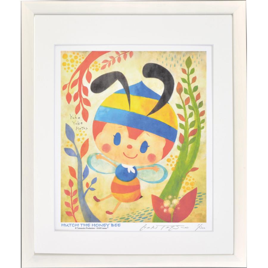 カタログ　パンフレット　リーフレットサイズ・シートサイズ:四ッ切:約424X348mm マットの窓枠寸法:約310X263mm 額縁外寸:約440X365X25mm 仕様・ジークレー版画、木製額縁、2mm厚マット、ガラス、吊り金具、ケース 商品説明 ・はりたつお作の額装ポスターです。 ・人気の作品を厳選した作品集の中にある絵です。 ・納品にお時間がかかる場合があります。お急ぎの方は事前にこちらよりお問い合わせください。 ・額装品は生産の関係上、予告なく仕様が変更になる場合があります。 ・天然木のフレームは節や木目の出方が写真とは異なりますのでご了承ください。 ・各商品は限定数生産です。完売の際はご容赦ください。 ・商品写真と商品の実際の色が異なる場合がございます。またロットによっても若干の色の差異が発生致します。 ・受注生産のため、返品・交換はお受け出来ません。 ・商品到着後7日が過ぎた場合、如何なる理由にも対応致しかねます。あらかじめご了承ください。 ・掲載写真はサンプル画像です。・売り切れごめん。 運送費（消費税・梱包費等込み）・送料無料 ※但し離島・沖縄の場合は別途送料が発生することがございますのでお問合せください。商品名・ジークレー版画 額装絵画 タツノコプロ はりたつお 昆虫物語 みなしごハッチ 「ハッチ」 シートサイズ・四ッ切:約424X348mm マットの窓枠寸法:約310X263mm 額縁外寸:約440X365X25mm 仕様・ジークレー版画、木製額縁、2mm厚マット、ガラス、吊り金具、ケース 商品説明・額装品は生産の関係上、予告なく仕様が変更になる場合があります。 ・天然木のフレームは節や木目の出方が写真とは異なりますのでご了承ください。 ・各商品は限定数生産です。完売の際はご容赦ください。 ・商品写真と商品の実際の色が異なる場合がございます。またロットによっても若干の色の差異が発生致します。 ・受注生産のため、返品・交換はお受け出来ません。 ・商品到着後7日が過ぎた場合、如何なる理由にも対応致しかねます。あらかじめご了承ください。 ※壁面用取り付け金具は付属いたしません。必要な場合お伝えください。(金具代別途申し受けます) ・掲載写真はサンプル画像です。 ・売り切れごめん。