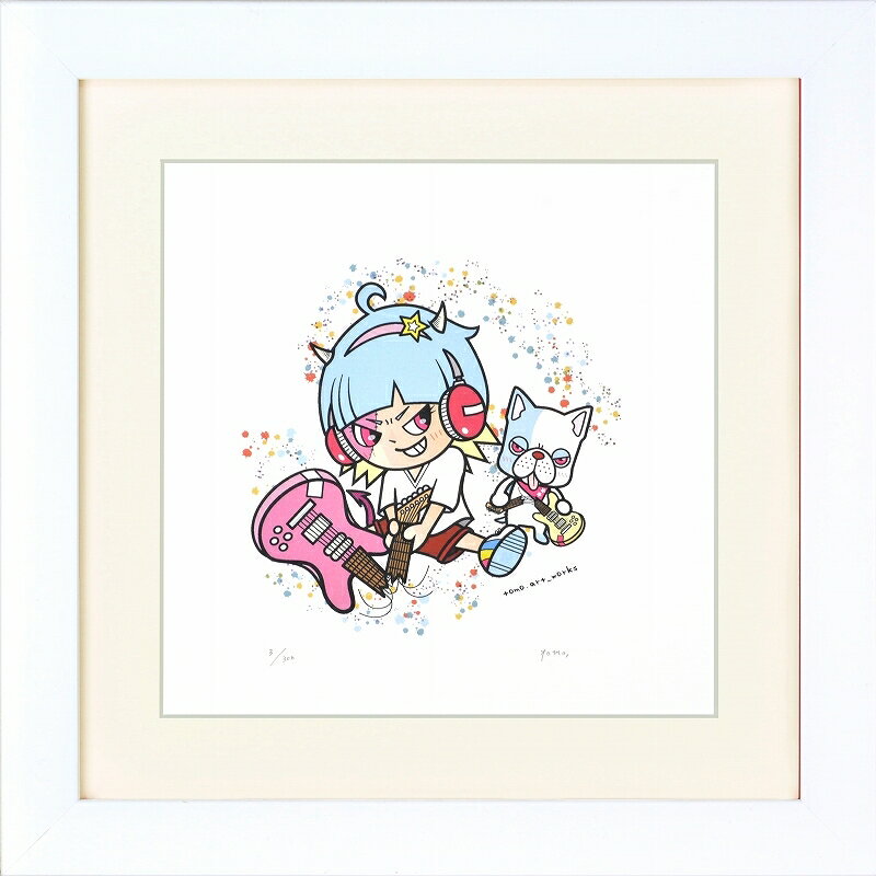 カタログ　パンフレット　リーフレット サイズ・シートサイズ:300角:約300X300mm 仕様・ジークレー版画、木製額縁、2mm厚マット、表面ガラス、吊り金具、ケース 商品説明 ・tomo.作の額装版画です。 ・人気の作品を厳選した作品集の中にある絵です。 ・納品にお時間がかかる場合があります。お急ぎの方は事前にこちらよりお問い合わせください。 ・額装品は生産の関係上、予告なく仕様が変更になる場合があります。 ・天然木のフレームは節や木目の出方が写真とは異なりますのでご了承ください。 ・各商品は限定数生産です。完売の際はご容赦ください。 ・商品写真と商品の実際の色が異なる場合がございます。またロットによっても若干の色の差異が発生致します。 ・受注生産のため、返品・交換はお受け出来ません。 ・商品到着後7日が過ぎた場合、如何なる理由にも対応致しかねます。あらかじめご了承ください。 ・掲載写真はサンプル画像です。・売り切れごめん。 運送費（消費税・梱包費等込み）・送料無料 ※但し離島・沖縄の場合は別途送料が発生することがございますのでお問合せください。商品名・ジークレー版画 額付き絵画 tomo. 「Devil's kids10」 シートサイズ・300角:約300X300mm 仕様・ジークレー版画、木製額縁、2mm厚マット、表面ガラス、吊り金具、ケース 商品説明・額装品は生産の関係上、予告なく仕様が変更になる場合があります。 ・天然木のフレームは節や木目の出方が写真とは異なりますのでご了承ください。 ・各商品は限定数生産です。完売の際はご容赦ください。 ・商品写真と商品の実際の色が異なる場合がございます。またロットによっても若干の色の差異が発生致します。 ・受注生産のため、返品・交換はお受け出来ません。 ・商品到着後7日が過ぎた場合、如何なる理由にも対応致しかねます。あらかじめご了承ください。 ※壁面用取り付け金具は付属いたしません。必要な場合、こちらよりお選びお伝えください。(金具代別途申し受けます) ・掲載写真はサンプル画像です。 ・売り切れごめん。