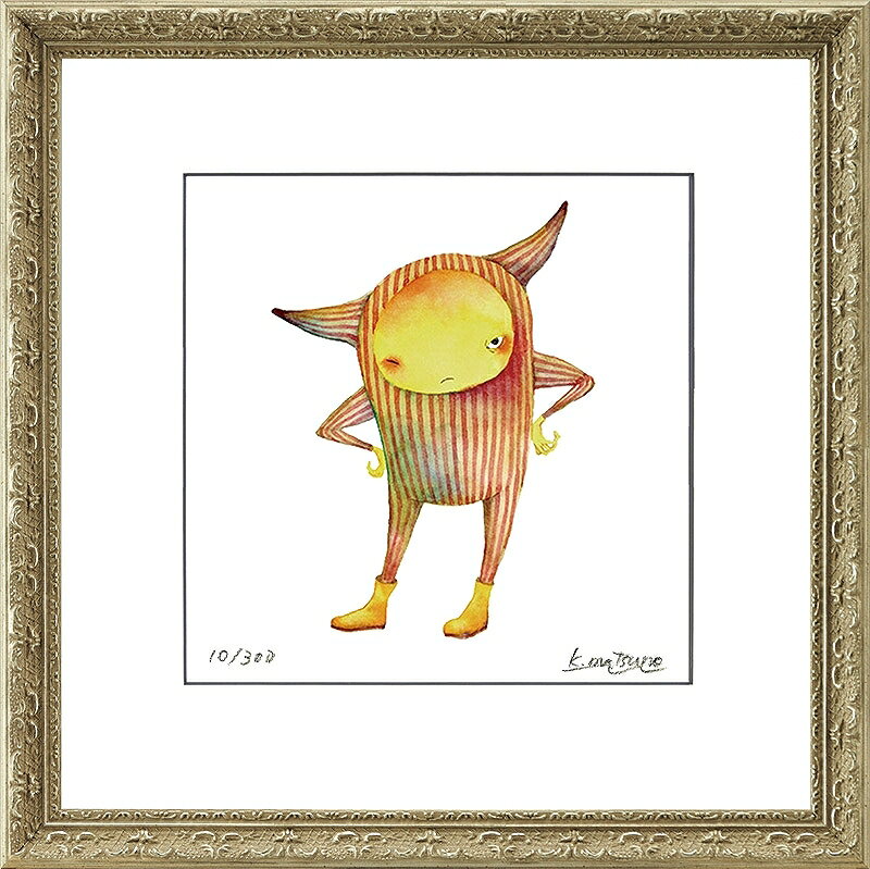 カタログ　パンフレット　リーフレット サイズ・シートサイズ:200角:約200X200mm 仕様・ジークレー版画、樹脂製額縁、2mm厚マット、ガラス、吊り金具、ケース 商品説明 ・松野和貴作の額装版画です。 ・人気の作品を厳選した作品集の中にある絵です。 ・納品にお時間がかかる場合があります。お急ぎの方は事前にこちらよりお問い合わせください。 ・額装品は生産の関係上、予告なく仕様が変更になる場合があります。 ・天然木のフレームは節や木目の出方が写真とは異なりますのでご了承ください。 ・各商品は限定数生産です。完売の際はご容赦ください。 ・商品写真と商品の実際の色が異なる場合がございます。またロットによっても若干の色の差異が発生致します。 ・受注生産のため、返品・交換はお受け出来ません。 ・商品到着後7日が過ぎた場合、如何なる理由にも対応致しかねます。あらかじめご了承ください。 ・掲載写真はサンプル画像です。・売り切れごめん。 運送費（消費税・梱包費等込み）・送料無料 ※但し離島・沖縄の場合は別途送料が発生することがございますのでお問合せください。商品名・ジークレー版画 額付き絵画 松野和貴 「カラ」 シートサイズ・200角:約200X200mm 仕様・ジークレー版画、樹脂製額縁、2mm厚マット、ガラス、吊り金具、ケース 商品説明・額装品は生産の関係上、予告なく仕様が変更になる場合があります。 ・天然木のフレームは節や木目の出方が写真とは異なりますのでご了承ください。 ・各商品は限定数生産です。完売の際はご容赦ください。 ・商品写真と商品の実際の色が異なる場合がございます。またロットによっても若干の色の差異が発生致します。 ・受注生産のため、返品・交換はお受け出来ません。 ・商品到着後7日が過ぎた場合、如何なる理由にも対応致しかねます。あらかじめご了承ください。 ※壁面用取り付け金具は付属いたしません。必要な場合、こちらよりお選びお伝えください。(金具代別途申し受けます) ・掲載写真はサンプル画像です。 ・売り切れごめん。
