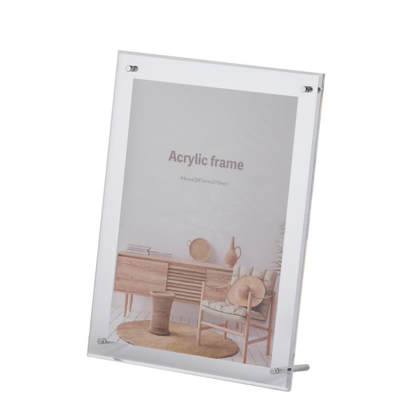 額縁 色紙用額縁 アクリルフレーム 5352 サイズ トレーディングカード 〜 A4