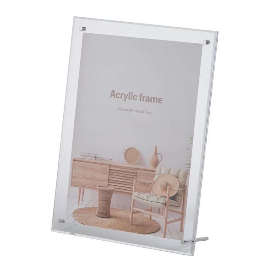 額縁 色紙用額縁 アクリルフレーム 5352 サイズ トレーディングカード 〜 B4