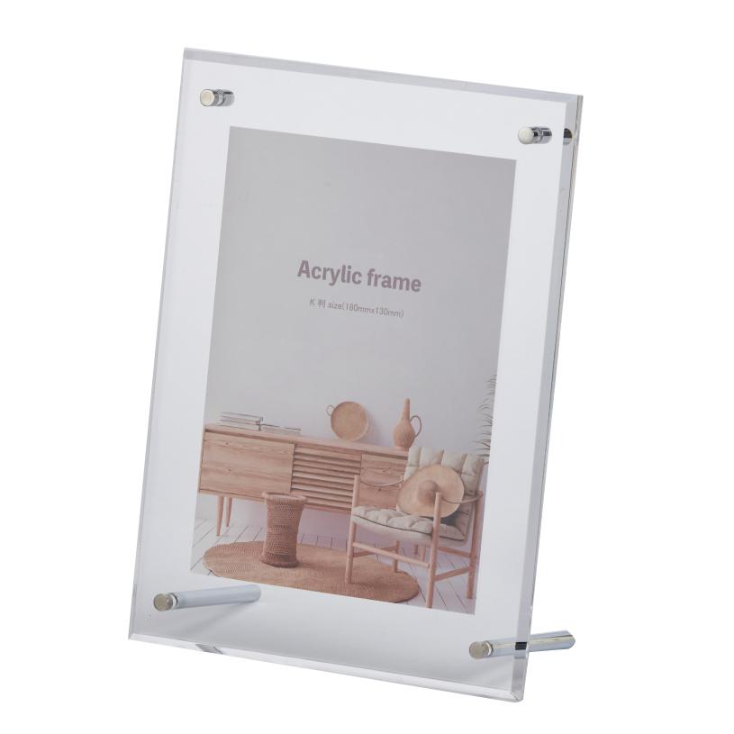 額縁 色紙用額縁 アクリルフレーム 5352 サイズ トレーディングカード 〜 K