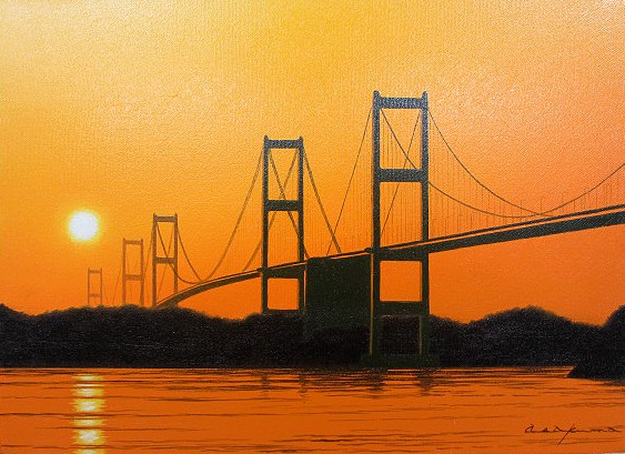 サイズWSM号：肉筆油絵：絵寸約454X158mm 仕様・肉筆油絵（キャンバス地、木枠付き）・額縁も必要な場合、額縁メーカーからの直送となります。お客様の方で絵と額縁をセットしていただく事になります。こちらから額縁をお選びください。（額代別途申し受けます。） 商品説明・油絵の価格です。・美術年間掲載の日本人画家が描いている油絵です。・絵画が在庫切れの場合、約1ヶ月お待ちいただくことがあります。・肉筆油絵に付き、サンプル画像と多少構図、色合いが変わります。※壁面用取り付け金具は付属いたしません。必要な場合、こちらよりお選びください。(金具代別途申し受けます)・掲載写真はサンプル画像です。・売り切れごめん。（なんらかの理由で画家が製作活動を続けられなくなった時など） 画題「木島の大橋」 画歴朝隈　敏彦1954年　北九州に生まれる　　　　　　県美術館グループ展出品　　　　　　飛翔会会員になる　市展入選　　　　　　應美会会員になる その他・このメーカーの絵画一覧を見る・油絵一覧運送費（消費税・梱包費等込み）・送料無料 ※但し離島・沖縄の場合は別途送料が発生することがございますのでお問合せください。 カタログ　パンフレット　リーフレット額縁も必要な場合、絵画と同じサイズの額縁をお選びご指定ください。よく一緒に検討されている商品の一覧・名画一覧・洋画一覧・ヨーロッパ絵画一覧・版画一覧・絵画一覧サイズ WSM号：肉筆油絵：絵寸約454X158mm 仕様 ・肉筆油絵（キャンバス地、木枠付き） ・額装納品の場合、https://item.rakuten.co.jp/auc-touo/c/0000000249/こちらから額縁をお選びください。（額代別途） 商品説明 ・油絵の価格です。 ・美術年間掲載の日本人画家が描いている油絵です。 ・絵画が在庫切れの場合、約1ヶ月お待ちいただくことがあります。 ・別寸製作対応します。お問合せください。 （※描けないサイズがあります。） ・肉筆油絵に付き、サンプル画像と多少構図、色合いが変わります。 ※壁面用取り付け金具は付属いたしません。 ・掲載写真はサンプル画像です。 ・売り切れごめん。 画題 「木島の大橋」 画歴 朝隈敏彦 1954年北九州に生まれる 県美術館グループ展出品 飛翔会会員になる市展入選 應美会会員になる