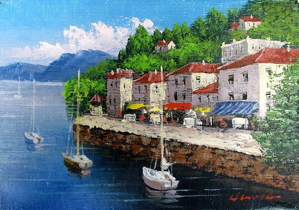 サイズP6号：肉筆油絵：絵寸約410X273mm 仕様・肉筆油絵（キャンバス地、木枠付き）・額縁も必要な場合、額縁メーカーからの直送となります。お客様の方で絵と額縁をセットしていただく事になります。https://item.rakuten.co.jp/auc-touo/c/0000000122/ こちらから額縁をお選びください。（額代別途） 商品説明・油絵の価格です。・美術年鑑掲載の日本人画家が描いている油絵です。・絵画が在庫切れの場合、約1ヶ月お待ちいただくことがあります。・肉筆油絵に付き、サンプル画像と多少構図、色合いが変わります。※壁面用取り付け金具は付属いたしません。必要な場合、こちらよりお選びください。(金具代別途申し受けます)・掲載写真はサンプル画像です。・売り切れごめん。（なんらかの理由で画家が製作活動を続けられなくなった時など） 額縁・額装納品の場合、こちらから額縁をお選びください。（額代別途申し受けます。） 画題「地中海」 画歴広瀬 和之1930年　東京都に生まれる　　　　　　二紀出品、渡欧東京にて個展、グループ展　　　　　　岐阜にて個展　美術研究所講師　　　　　　岐阜「ギャラリーポエム」個展　應美会会員　　　　　　岐阜「ギャラリー鮎」「ギャラリー中電」　グループ展 その他・このメーカーの絵画一覧を見る・油絵一覧運送費（消費税・梱包費等込み）・送料無料 ※但し離島・沖縄の場合は別途送料が発生することがございますのでお問合せください。 カタログ　パンフレット　リーフレット額縁も必要な場合、絵画と同じサイズの額縁をお選びご指定ください。よく一緒に検討されている商品の一覧・名画一覧・洋画一覧・ヨーロッパ絵画一覧・版画一覧・絵画一覧サイズ P6号：肉筆油絵：絵寸約410X273mm 仕様 ・肉筆油絵（キャンバス地、木枠付き）・額装納品の場合、https://item.rakuten.co.jp/auc-touo/c/0000000122/ こちらから額縁をお選びください。（額代別途） 商品説明 ・油絵の価格です。 ・美術年鑑掲載の日本人画家が描いている油絵です。 ・絵画が在庫切れの場合、約1ヶ月お待ちいただくことがあります。 ・別寸製作対応します。お問合せください。 （※描けないサイズがあります。） ・肉筆油絵に付き、サンプル画像と多少構図、色合いが変わります。 ※壁面用取り付け金具は付属いたしません。 ・掲載写真はサンプル画像です。 ・売り切れごめん。 画題 「地中海」 画歴 広瀬和之 1930年東京都に生まれる 二紀出品、渡欧東京にて個展、グループ展 岐阜にて個展美術研究所講師 岐阜「ギャラリーポエム」個展應美会会員 岐阜「ギャラリー鮎」「ギャラリー中電」グループ展