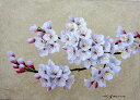 油彩画 洋画 (油絵額縁付きで納品対応可) SM ~ P20号 「桜」 安田 英明
