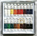 画材 油絵の具 12ml×18色 -訳あり -特価品-新品