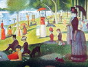 絵画 複製名画 キャンバスアート 世界の名画シリーズ ジョルジュ・スーラ 「グランザット島の日曜日の午後」 サイズ SM 〜 20号