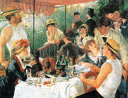 絵画 複製名画 キャンバスアート 世界の名画シリーズ ピエール・オーギュスト・ルノワール 「 舟遊びする人々の昼食 」 サイズ SM 〜 10号