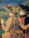 絵画 複製名画 キャンバスアート 世界の名画シリーズ ピエール・オーギュスト・ルノワール 「 座っている2人の女性 」 サイズ 25号