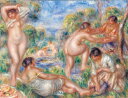 絵画 複製名画 キャンバスアート 世界の名画シリーズ ピエール・オーギュスト・ルノワール 「 浴女たち 」 サイズ SM 〜 20号