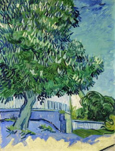 絵画 複製名画 キャンバスアート 世界の名画シリーズ ヴィンセント・ヴァン・ゴッホ 「 花咲くマロニエの木 」 サイズ SM 〜 8号
