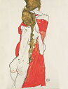 絵画 複製名画 キャンバスアート 世界の名画シリーズ エゴン・シーレ 「 母と娘 」 サイズ SM 〜 8号
