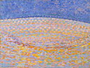 絵画 複製名画 キャンバスアート 世界の名画シリーズ モンドリアン 「 砂丘 」 サイズ SM 〜 20号