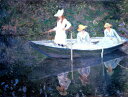 絵画 複製名画 キャンバスアート 世界の名画シリーズ モネ 「 ノルウェー式の船 」 サイズ 10号