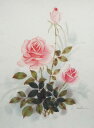 絵画 水彩画 「花 静物」 -L3 -新品-特価品