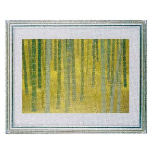 絵画 額装複製画 東山魁夷作 「夏に入る」 F10号特寸 世界の名画シリーズ プリハード-新品 -送料無料