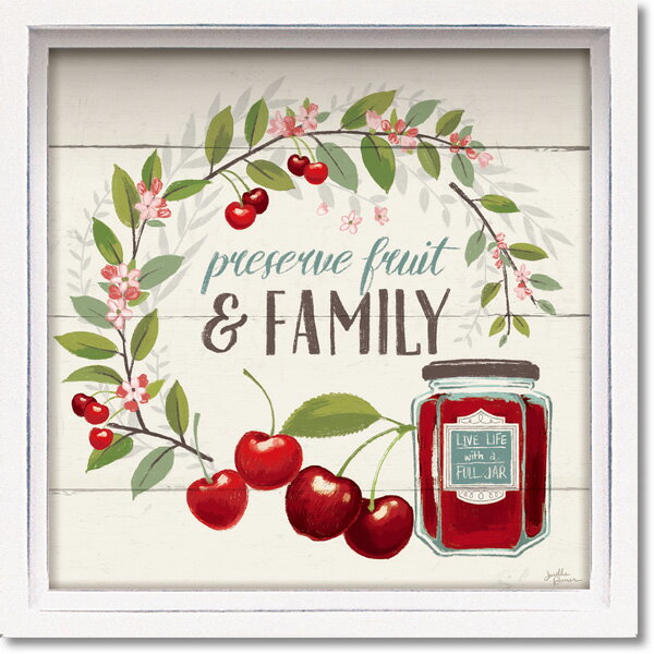 絵画 額縁付き 絵画 ロハス ミニアートフレーム ジャネール ペナー「スウィート ライフ1」 LA-01236 -新品