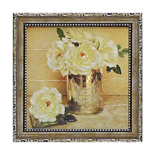 絵画 ミニゲル アートフレーム クリスティン アトリア「ロージー シーン1」 CA-02001-新品