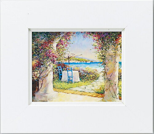 絵画 額縁付き 絵画 アートフレーム マルコ マヴロヴィッチ「募る思い」 MM-02507-新品