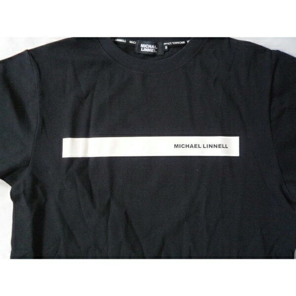 MICHAEL LINNELL マイケルリンネル Tシャツ 半袖 Sサイズ ブラック/ホワイト -新品-