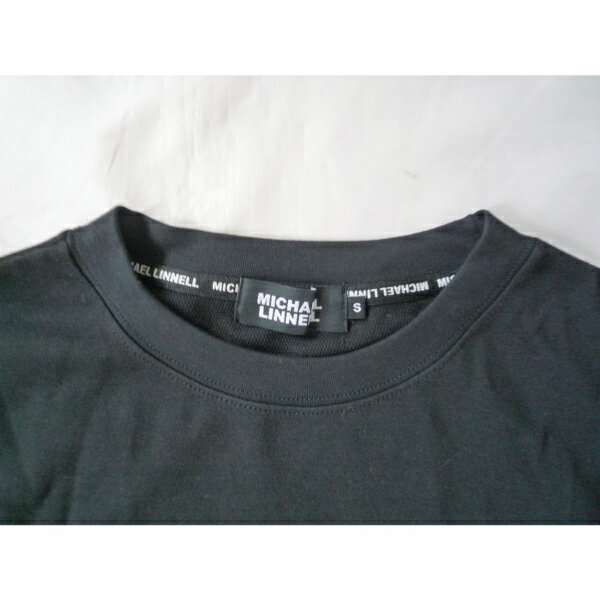 MICHAEL LINNELL マイケルリンネル Tシャツ 半袖 Sサイズ ブラック/ホワイト -新品-