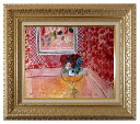 絵画 名画 複製画 額縁付(MJ108N-G) ラウル・デュフィ 「30歳、またはばら色の人生」 3号 〜 お買い得サイズ:P10号