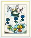 高精細デジタル版画 額装絵画 世界の名画シリーズ ゴーギャン 「 3匹の子犬 」 サイズ F4 F6 F8号