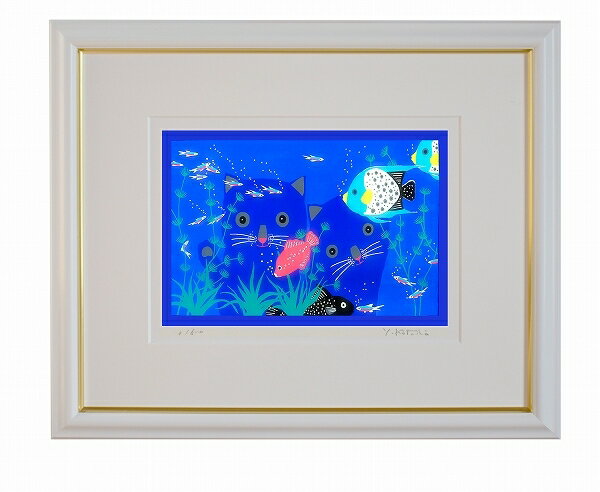 カタログ　パンフレット　リーフレットサイズ・太子　シート寸法：377×286mm　絵寸法：227×160mm仕様・シルクスクリーン版画商品説明・吉岡浩太郎版画について　色の美しさ、絵の内容のわかりやすさ、夢のある楽しさなど、絵画を通じて毎日の生活に潤いを感じて頂けますように制作をしております。　特にシルクスクリーン版画技法で制作された作品は、下絵から版の作成摺りの完成まで手作業で行われ、20色以上版をかける作品も珍しくはなく時間をかけ1枚1枚丁寧に仕上げております。　手摺り版画の持つ色の味わいは独特のものがあり、その感動を一人でも多くの方に伝えていきたいと思います。　また昨今、版画技法の主流になりつつあるジグレー版画（デジタル版画）の手法も取り入れ、お客さまのニーズにより対応できますように努めております。・シルクスクリーン版画とは　孔版が技法のひとつであり、インクが通過する穴と通過しないところを作ることで版画の版を製版し印刷する技法である。　従来からの絵画的技法では得られない強烈な色彩や、グラデーションの美しさ、　特に色むらのない色面や単純化された抽象的な色面構成などに利用される。・掲載写真はサンプル画像です。・売り切れごめん。・吉岡浩太郎工房指定のマット、額縁付きで納品する場合、オプションより追加してください。・他社メーカーの額縁で額装納品する場合、(額縁代別途申し受けます)　太子(シート寸法379X288mm)一覧よりご希望の額縁をお選びお伝えください。吉岡 浩太郎（初代）・略歴　1928年　山口県に生まれる　香月泰男に師事 　1967年　スクリーン版画の研究を始める 　1973年　絵画研修のため渡欧 　1974年　セントラル画廊でスクリーン版画個展 　1989年　絵画研修のため渡欧 　1992年　スクリーン版画個展 　1996年　日蓮宗円頓寺壁面画製作 　1997年以降　毎年ピクチャーショーで新作発表 　各種カレンダー　雑誌（表紙）掲載 　2004年　東京絵画フェスティバル出品 　2006年　ユニセフ絵葉書に決定 　2007年　芸術評論社「和の趣」に掲載 　2008年　西京銀行2008年カレンダー採用　風水版画展開催 　2009年　額縁絵画展出品 　2011年　個展・グループ展開催　2016年　死去（88歳）吉岡 浩太郎（2代目）・略歴　1960年　山口県に生まれる　1992年　二科展デザイン 奨励賞　渡欧　1993年　二科展デザイン 特選　中部二科展デザイン 彩画堂賞　1995年　孔版画コンクール 銅賞　二科展デザイン 特選　1996年　二科展デザイン 奨励賞　中部二科展 外遊賞　1997年　個展　1998年　二科会デザイン部会友推挙　個展　ART BOX大賞展入選　1999年　孔版画コンクール 金賞　個展　2000年　個展　2001年　二科展デザイン 会友賞　2001年　中部二科展EXP ACT賞　2005年　二科会デザイン部会員推挙　愛・地球博会場にてワークショップ開催　2006年　日韓グラフィックアート展出品　2008年　中日国際交流展出品 北京故宮博物院　2010年　個展グループ展開催　2013年　横濱・グッズ001横濱市長賞受賞　2014年　NBC国際版画ビエンナーレ入選　2015年　企業カレンダー（日立）採用　2017年　個展・グループ展開催　2018年　第1回岐阜美術展入選　2019年　「21世紀メッセージ展」銀座ギャラリー暁　個展　ギャラリー204　2020年　日本ユネスコ協会ポストカード採用 　現　在　岐阜県各務原市在住吉岡浩太郎版画、格安販売にご注意ください。吉岡浩太郎版画は多くの絵画業者様のご協力をいただき販売をさせていただいています。　他業者（個人販売除く）の方のホームページで格安価格で販売されているものは、クレジットカード情報の搾取詐欺の可能性があります。　ご購入される際は極端に低価格の表示には十分お気をつけ下さい。 その他・吉岡浩太郎の他の商品を見る・版画の他の商品を見る運送費（消費税・梱包費等込み）・全国一律950円 ※弊社契約宅配会社で発送する場合 ※一回の発送で納品先が一箇所の場合、何点でも950円です。 ※但し離島・沖縄の場合は別途送料が発生することがございますのでお問合せください。 ・ご注文の合計金額が3万円以上の時は送料無料（※一回の発送で納品先が一箇所の場合 ※除く離島・沖縄）楽しいイメージ シルクスクリーン版画のみの販売価格です。 弊社で額装して納品の場合、マット、額縁をオプションで追加してください。 サイズ 太子　マット外寸 377×286mm　絵寸法 227×160mm 仕様 ・シルクスクリーン版画 商品説明 ・吉岡浩太郎版画について 　色の美しさ、絵の内容のわかりやすさ、夢のある楽しさなど、絵画を通じて毎日の生活に潤いを感じて頂けますように制作をしております。 　手摺り版画の持つ色の味わいは独特のものがあり、その感動を一人でも多くの方に伝えていきたいと思います。 ・シルクスクリーン版画とは 　孔版が技法のひとつであり、インクが通過する穴と通過しないところを作ることで版画の版を製版し印刷する技法である。 　従来からの絵画的技法では得られない強烈な色彩や、グラデーションの美しさ、 　特に色むらのない色面や単純化された抽象的な色面構成などに利用される。