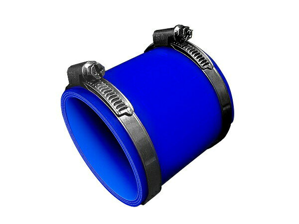 特殊規格 特殊サイズ 全長60mm ホースバンド付き キング ハイテク シリコンホース ストレート ショート 同径 内径35Φ 青色 ロゴマーク無し 接続ホース 汎用品 レビューご投稿でクーポン確定！