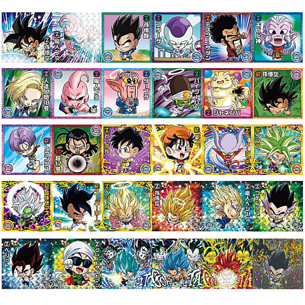 【送料無料】【全部揃ってます!!】ドラゴンボール 超戦士シールウエハース超 融合と合体の超越者 [全30種セット(フルコンプ)]【 ネコポス不可 】【C】【シール】