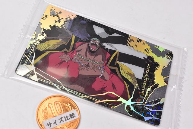 トイサンタ楽天市場店のイタジャガ ワンピース with プラマイド LOG.2 [23.マーシャル・D・ティーチ(SR)]【ネコポス配送対応】【C】【カード】｜アングル2