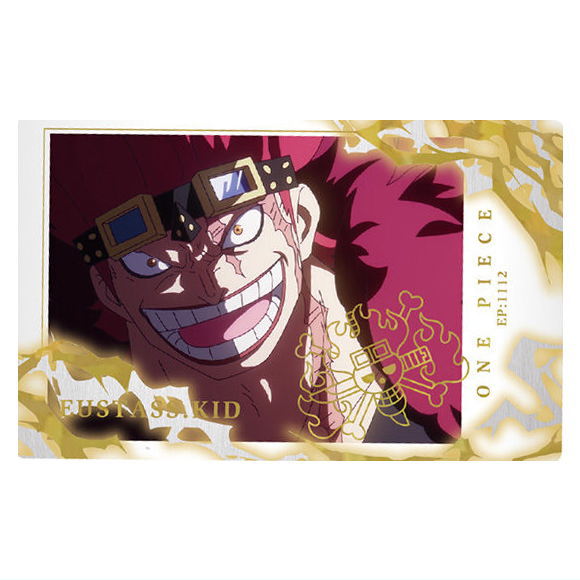 イタジャガ ワンピース with プラマイド LOG.4 [22.ユースタス・キッド(R)]【ネコポス配送対応】【C】【カード】のサムネイル