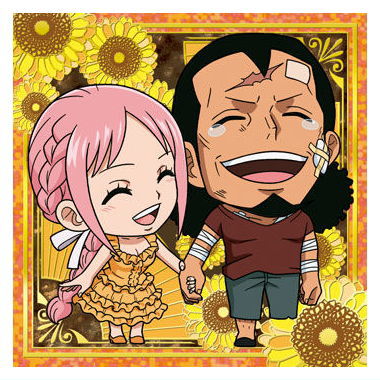 にふぉるめーしょん ワンピース大海賊シールウエハースLOG.12 世界を救う男 [35.レベッカ/キュロス(スペシャル)]【ネコポス配送対応】【C】【カード】