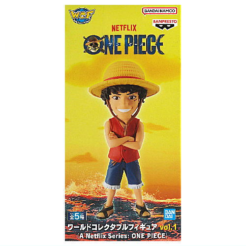 ワールドコレクタブルフィギュア vol.1(A Netflix Series: ONE PIECE) 1.モンキー D ルフィ 【 ネコポス不可 】