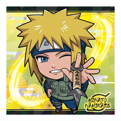 にふぉるめーしょん NARUTO ナルト 疾風伝 忍界シールウエハース vol.2 [27.波風ミナト(ウルトラレア)]【ネコポス配送対応】【C】