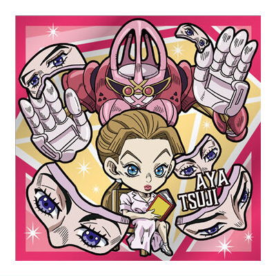 にふぉるめーしょん ジョジョの奇妙な冒険 シールウエハース ダイヤモンドは砕けない ACT1 [21.辻彩/シンデレラ(ノーマル)]【ネコポス配送対応】【C】【シール】