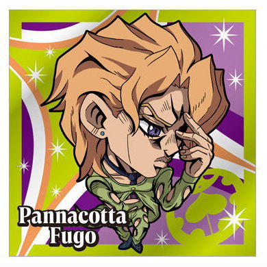 にふぉるめーしょん ジョジョの奇妙な冒険 シールウエハース 黄金の風 Episodio02 [6.パンナコッタ・フーゴ(ノーマル)]【ネコポス配送対応】【C】【シール】