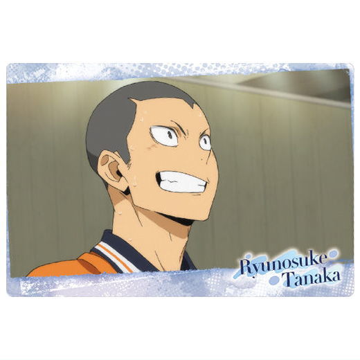 ハイキュー!! ウエハース5 [8.田中龍之介(キャラクターカード2)]【ネコポス配送対応】【C】【カード】