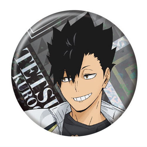 ハイキュー!! 缶バッジビスケット [6.黒尾鉄朗]【ネコポス配送対応】【C】※お菓子は付属しません。