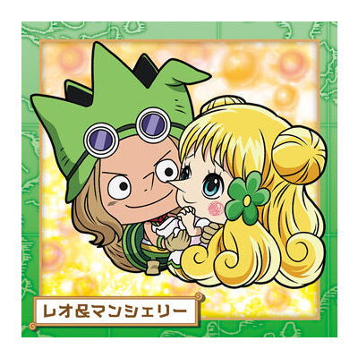 にふぉるめーしょん ワンピース 大海賊シールウエハースLOG.5 強者への挑戦 [21.レオ＆マンシェリー(ノーマル)]【ネコポス配送対応】【..