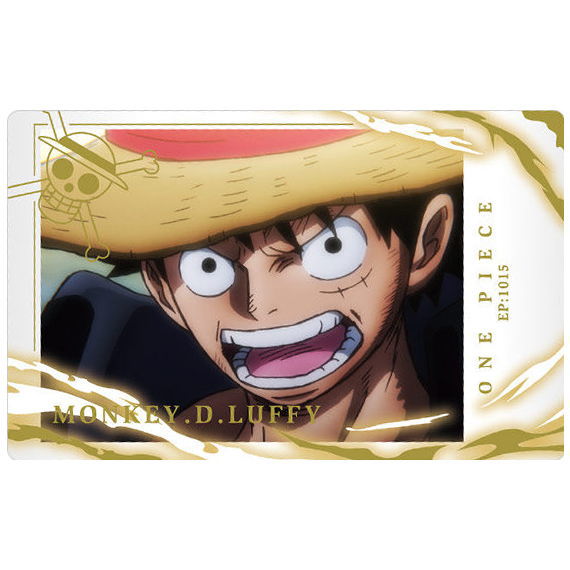 イタジャガ ワンピース with プラマイド [1.モンキー・D・ルフィ(R)]【ネコポス配送対応】【C】【カード】[sale240113]のサムネイル