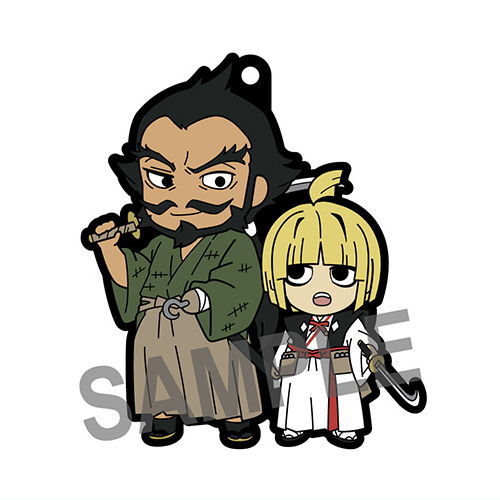 ラバーマスコット バディコレ 地獄楽 [6.民谷 巌鉄斎＆山田浅ェ門 付知]【ネコポス配送対応】【C】[sale231103]