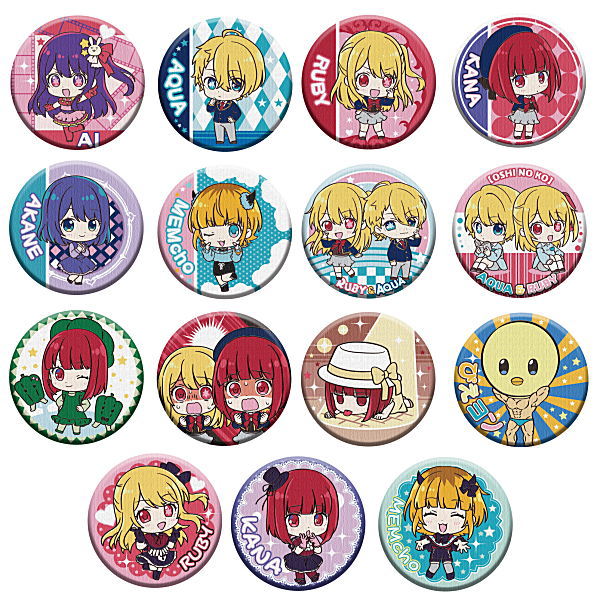 【送料無料】【全部揃ってます!!】CAN BADGE COLLECTION 推しの子 [全15種セット(フルコンプ)]【 ネコポス不可 】【C】