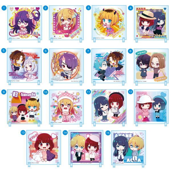 【送料無料】【全部揃ってます!!】ちびキャラクリル 推しの子2 [全15種セット(フルコンプ)]【 ネコポス不可 】【C】