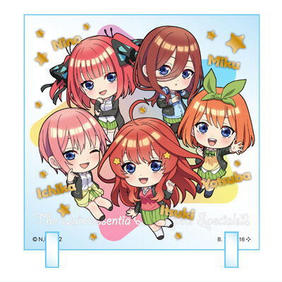 ちびキャラクリル 五等分の花嫁＊ [3.箔押しレアC]【ネコポス配送対応】【C】