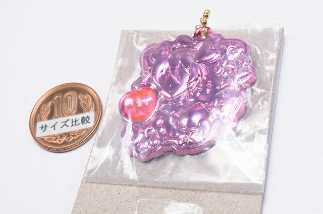 トイサンタ楽天市場店のプリキュアオールスターズ シークレットジュエリーチャーム2＆グミ [3.キュアピーチ]【ネコポス配送対応】【C】※お菓子は付属しません｜アングル2