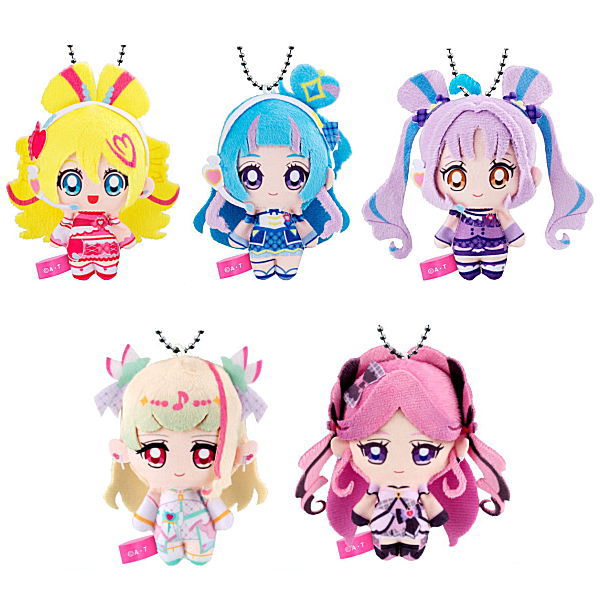 キミとアイドルプリキュア♪ふわふわおでかけますこっと [アソート5種セット (1.キュアアイドル/2.キュアウインク/3.キュアキュンキュン/4.キュアズキューン/5.キュアキッス)]【 ネコポス不可 】のサムネイル