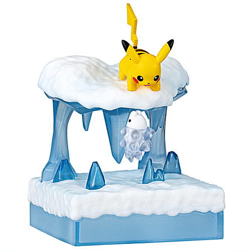 ポケットモンスター あつめて ひろがる！ポケモンワールド3 凍てつく雪原 1.ピカチュウ＆ユキハミ 【 ネコポス不可 】(RM)